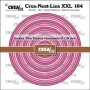 Crealies Crea-Nest-Lies XXL Inchies kreisen dünne Rahmen