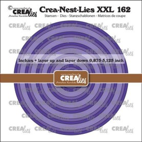 Crealies Crea-Nest-Lies XXL Inchies Kreis