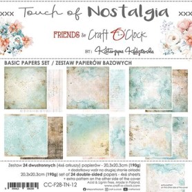 Basic Paper Set 20,3x20,3cm Touch Of Nostalgia