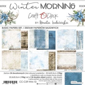 Basic Paper Set 20,3x20,3cm Winter Morning