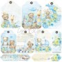 Paper Collection Set 6"*6" Hello Little Boy, (24 sheets, 12 designs,