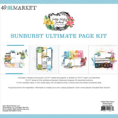 49 And Market - Ultimate Page Kit - Vintage Artistry Sunburst