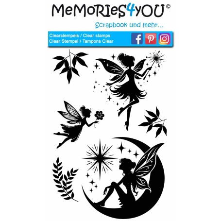 Memories4you Stempel (A6) "Feenzauber"