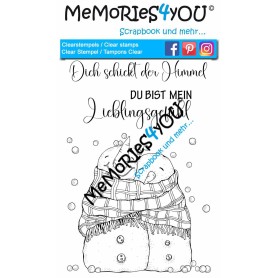 Memories4you Stempel (A6) "Schneemann"