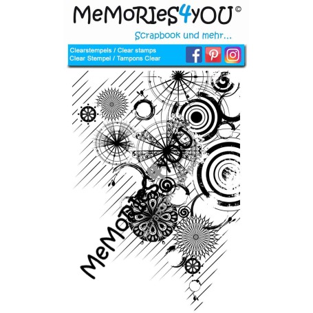 Memories4you Stempel (A6) "Hintergrund"