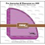For Journalzz & Plannerzz Dies Corner Pocket Quarter Circle Large
