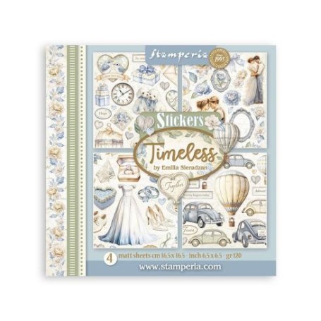 Stamperia Timeless Stickers (4pcs)