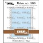 Crealies • Cutting Die Atc With Postage Stamp Border