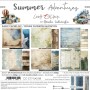 Craft O Clock - Paper Collection Set - 20,3x20,3cm - Summer Adventures
