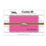 Crealies • Cardzz Mini Slimline M with Postage Stamp Border