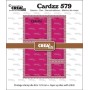 Crealies • Cardzz Postage Stamp Frame Rectangular Odette