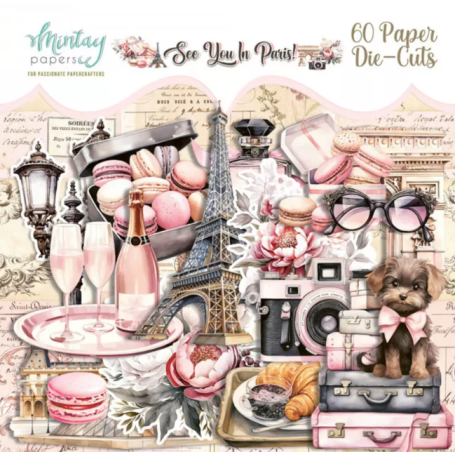 Mintay - Papier Stanzteile - See You In Paris