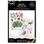 Arden Season of Joy 6x8 Inch Rub-On Transfer Set