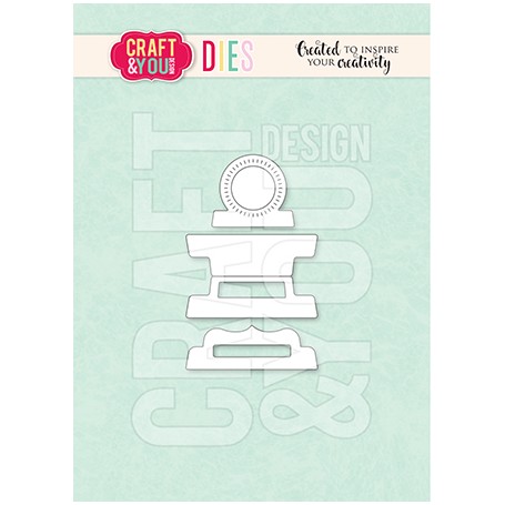 Craft & You - Stanzschablone - Cutting die - Folder Tabs
