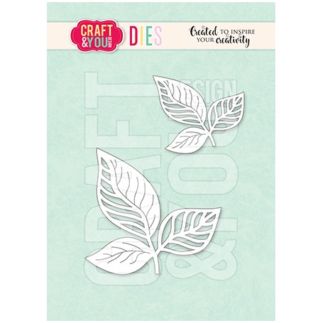 Craft & You - Stanzschablone - Openwork Leaves by Gosia