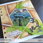 Memories4you A6 Stempel "Yoga - Frosch"