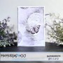 Memories4you Stempel (A6) "Schmetterling - Grunge"