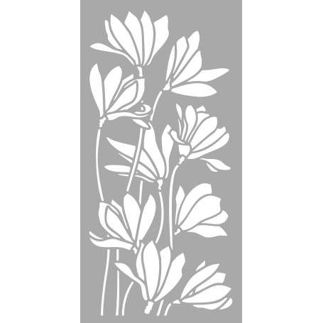 Memories4you Stencil (Slimline) "Blüten"