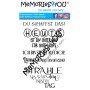 Memories4you A6 Stempel "Sprüche Motivation"