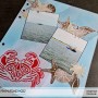 Memories4you A6 Stempel "Muscheln-Seesterne"