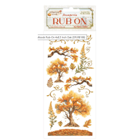 Whispering Woods Rub-On 4x8,5 Inch Oak