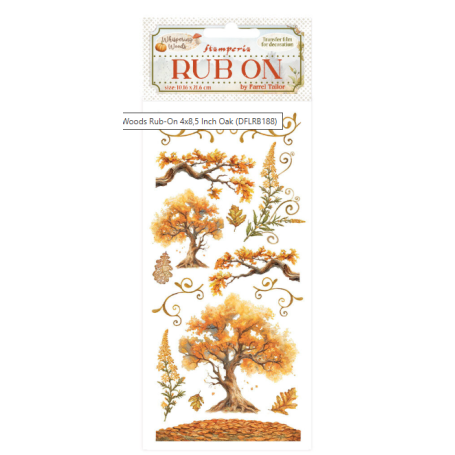 Whispering Woods Rub-On 4x8,5 Inch Oak