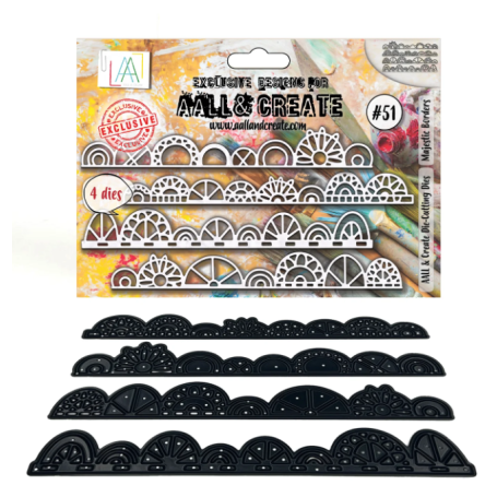 All and Create Die-Cutting Die Set - Majestic Borders