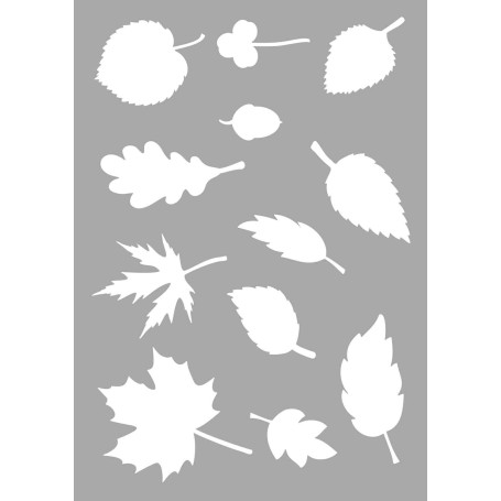 Memories4you Stencil (A6) "Herbstblätter"