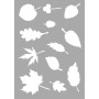 Memories4you Stencil (A6) "Herbstblätter"