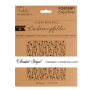 Mundart Stempel • Prägeschablone Sternpendel
