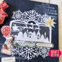 Craft & You - Stanzschablone - Cutting die - Santa Claus with sleigh