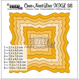 Crealies Crea-Nest-Lies XXL no. 38 CLNestXXL38 max. 13 x 13 cm
