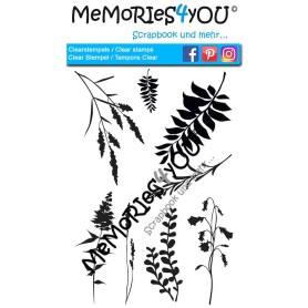Memories4you A6 Stempel "Silhouette"