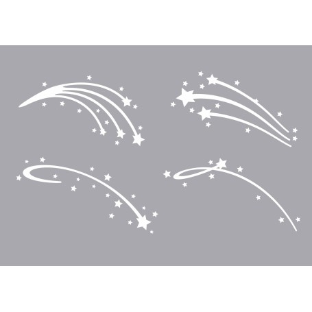Memories4you Stencil (A6) "Sternenschweif"