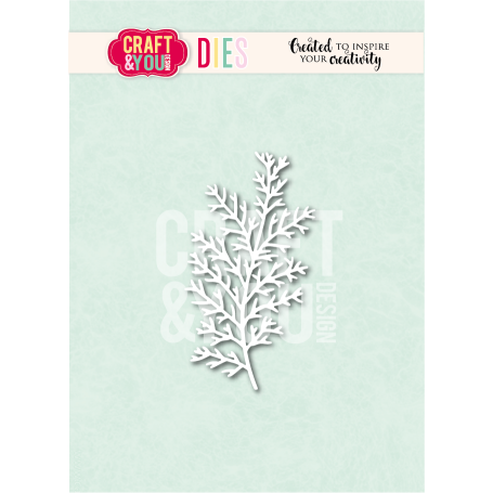 Craft & You - Stanzschablone - Cutting die - Spruce Twig