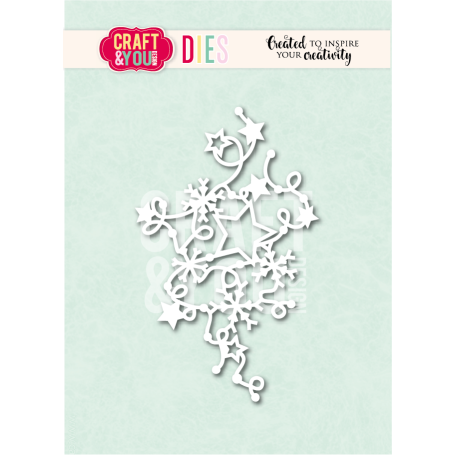 Craft & You - Stanzschablone - Cutting die - Winter Decoration by Magda