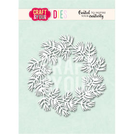 Craft & You - Stanzschablone - Cutting die - Pine Wreath