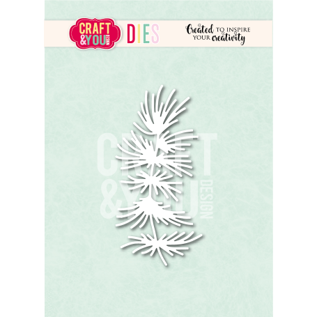 Craft & You - Stanzschablone - Cutting die - Pine Twig