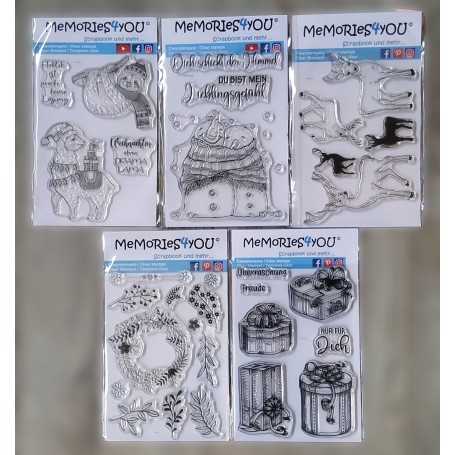 Black Friday M4Y 5er Pack Stempel A6 - 01