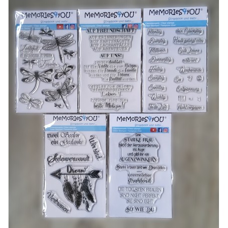 Black Friday M4Y 5er Pack Stempel A6 - 05