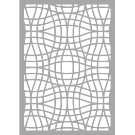 Memories4you Stencil (A6) "Wellenlinien"