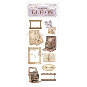 Quiet Days Rub-On 8,33x2,36 Inch Vintage Photography