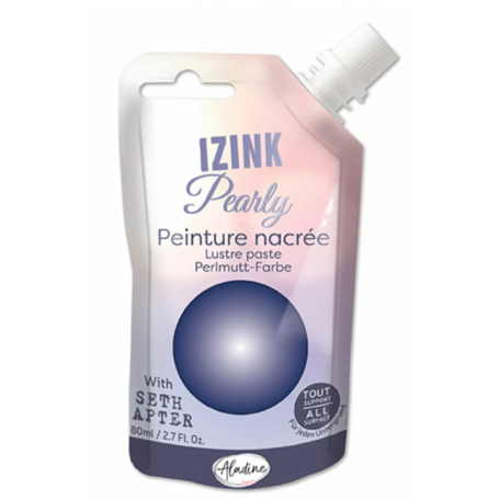 Aladine Izink Pearly Indigo Lustre Paste (80ml)