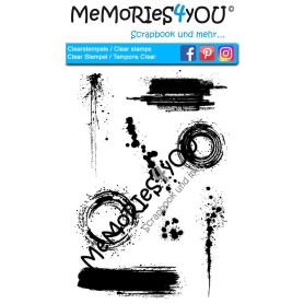 Memories4you A6 Stempel "Grunge -Stil"