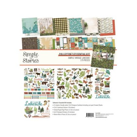 Simple Stories Simple Vintage Lakeside Collector's Essential Kit
