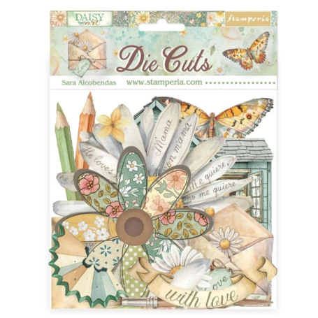 Daisy Art Die Cuts Assorted (40pcs)