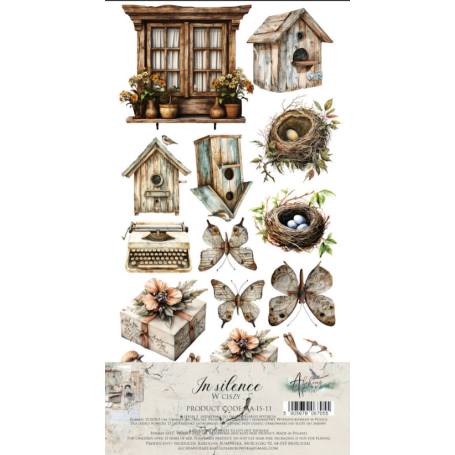 Alchemy of Art - 15x30 cm (6x12) set - In Silence 11