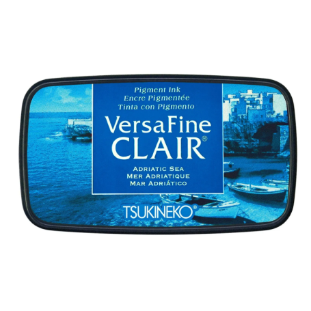 Versafine Clair ink pad - Adriatic Sea