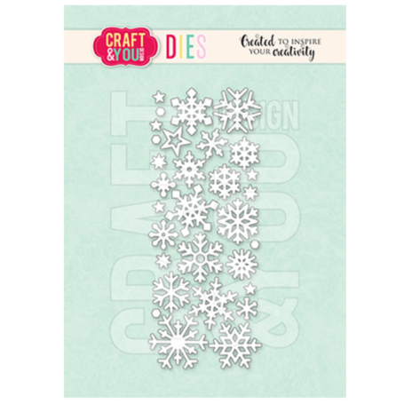 Craft & You - Stanzschablone - Cutting die - Small Snowflakes