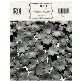 Paper Flowers Blue (100pcs)